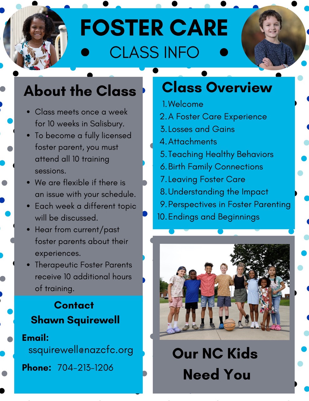 Foster Care Class List - 1