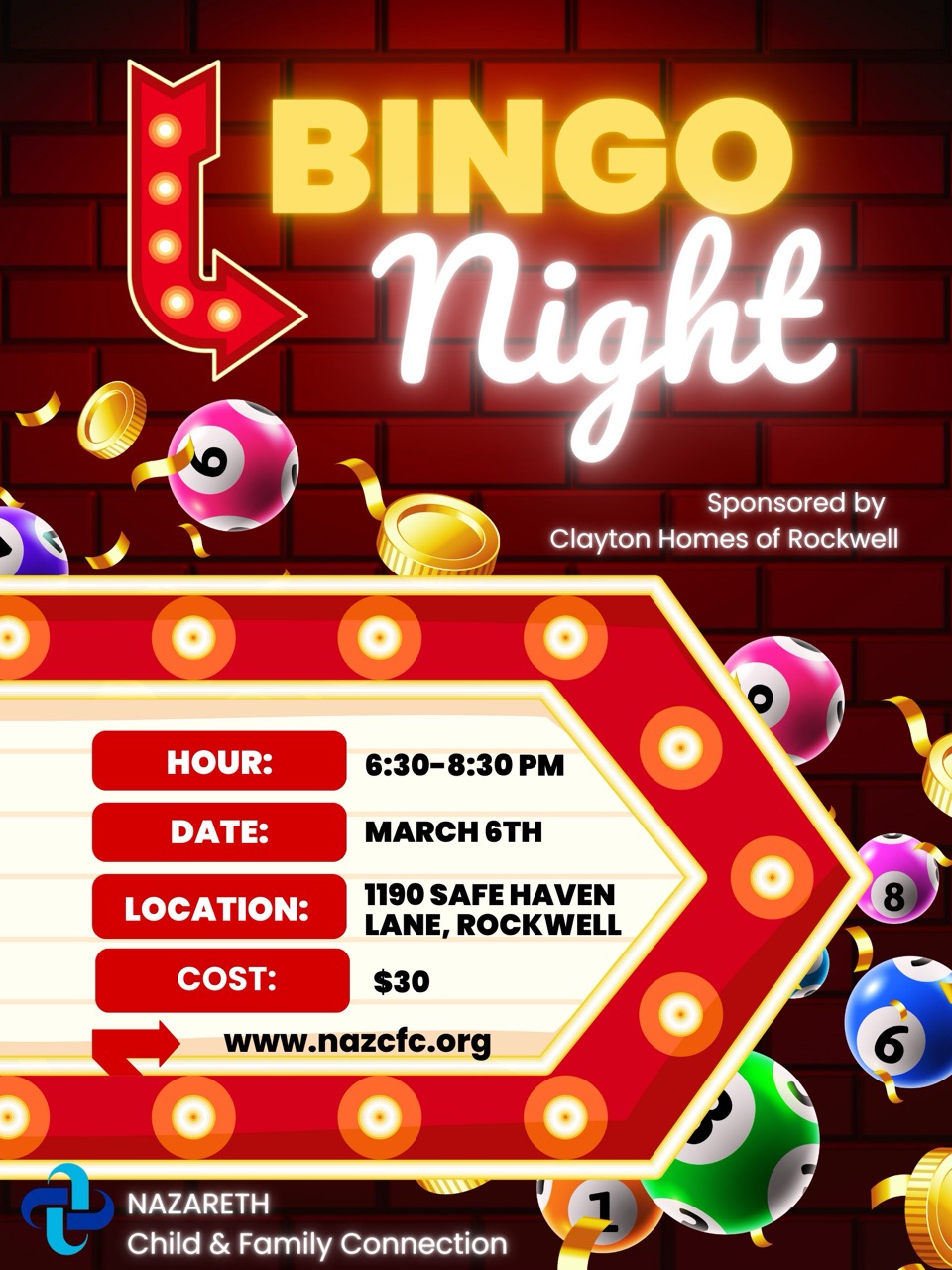 2026 Bingo Night Flyer - 1