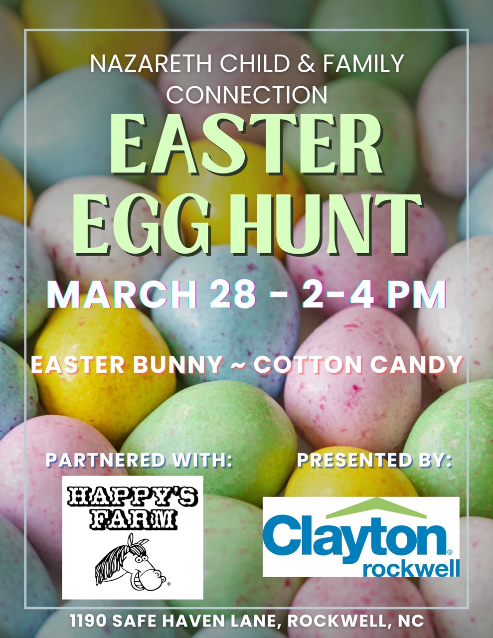 2026 Easter Egg Hunt Event Flyer - 1